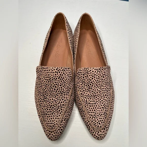 Madewell The Frances Skimmer Loafer in Calf Hair Size 6 - Picture 2 of 6